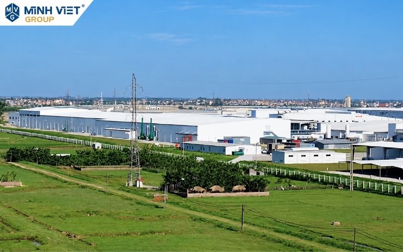 Nhà xưởng tại khu công nghiệp Nam Thăng Long